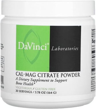 DaVinci Laboratories, CAL-MAG Citratpulver, 164 g (5,78 oz.)