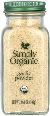 Simply Organic, Garlic Powder, Knoblauchpulver, 103 g (3,64 oz.)