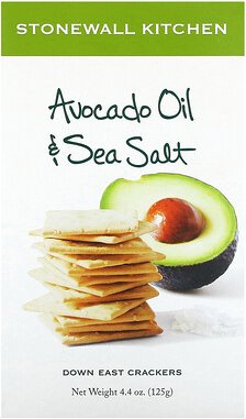 Stonewall Kitchen, Down East Crackers, Avocadoöl und Meersalz, 125 g (4,4 oz.)
