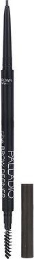 Palladio, The Brow Definer Micro Pencil, Schwarzbraun MBR04, 0,045 g (0,0016 oz.)