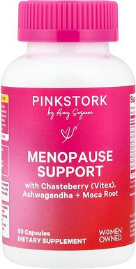 Pink Stork, Menopause Support, Unterstützung bei der Menopause, 60 Kapseln