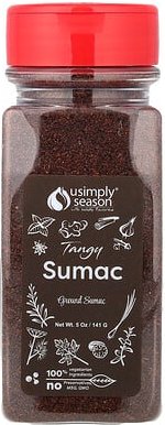 USimplySeason, Tangy Sumac, gemahlen, 141 g (5 oz.)