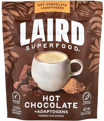 Laird Superfood, Hot Chocolate + Adaptogens, heiße Schokolade und Adaptogene, 227 g (8 oz.)
