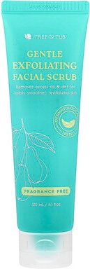 Tree To Tub, Gentle Exfoliating Facial Scrub, sanftes Peeling, ohne Duftstoffe, 120 ml (4,1 fl. oz.)