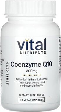 Vital Nutrients, Coenzym Q10, 300 mg, 30 vegane Kapseln