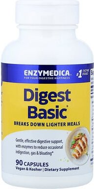 Enzymedica, Digest Basic, Formel mit essenziellen Enzymen, 90 Kapseln