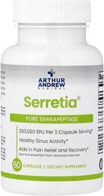 Arthur Andrew Medical, Serretia®, 60 Kapseln (125.000 SPU pro Kapsel)
