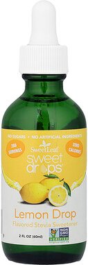 SweetLeaf Stevia, Sweet Drops®, Lemon Drops, Zitronenbonbons, 60 ml (2 fl. oz.)