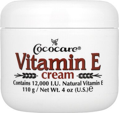 Cococare, Vitamin E Cream, Vitamin-E-Creme, 12.000 IU, 110 g (4 oz.)