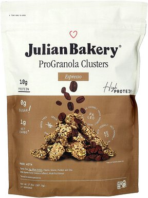 Julian Bakery, Pro Granola®, Espresso Cluster, Granola, 507,5 g (17,9 oz.)