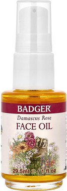 Badger, Damascus Rose Face Oil, Gesichtsöl aus Damaszenerrosen für trockene und empfindliche Haut, 29,5 ml (1 fl. oz.)
