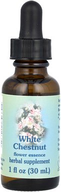 Flower Essence Services, White Chestnut, Blütenessenz, 30 ml (1 fl. oz.)
