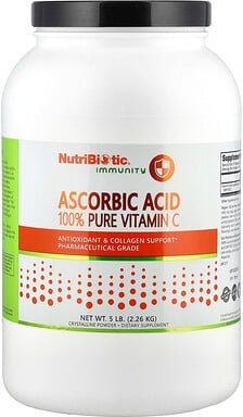 NutriBiotic, Immunity, Ascorbinsäure, 100 % pures Vitamin C, kristallines Pulver, 2,26 kg (5 lb)