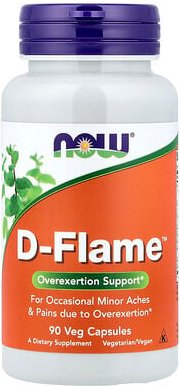 NOW Foods, D-Flame™, 90 pflanzliche Kapseln
