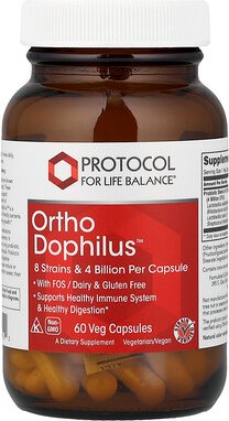 Protocol for Life Balance, Ortho Dophilus, 60 pflanzliche Kapseln