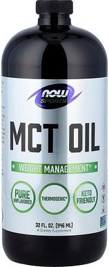 NOW Foods, Sports, MCT-Öl, geschmacksneutral, 946 ml (32 fl. oz.)