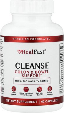 HealFast, Cleanse, Colon & Bowel Support, Reinigung, Unterstützung für Darm und Darm, 60 Kapseln