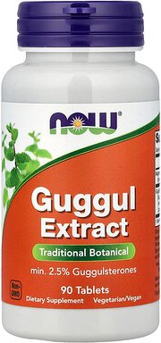 NOW Foods, Guggul Extract, Guggul-Extrakt, 90 Tabletten