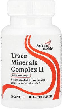 Seeking Health, Spurenelementkomplex II, 30 Kapseln