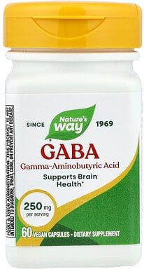 Nature's Way, GABA, 250 mg, 60 vegane Kapseln