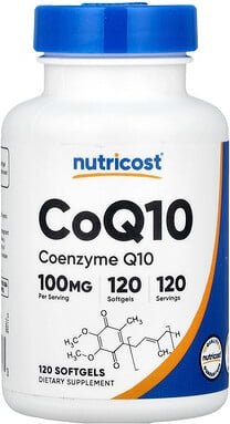 Thumbnail - Nutricost, CoQ10, 100 mg, 120 Weichkapseln