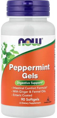 NOW Foods, Pfefferminz-Gel, 90 Weichkapseln