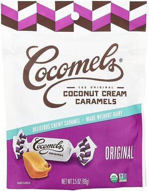 Cocomels, Coconut Cream Caramels, Kokosnuss-Creme-Karamell, 99 g (3,5 oz.)