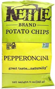 Thumbnail - Kettle Foods, Kartoffelchips, Pepperoncini, 142 g (5 oz.)