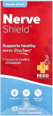 Redd Remedies, Nerve Shield™, Hands & Feet, Hands & Feet, 60 vegane Kapseln