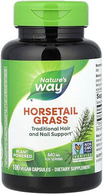 Nature's Way, Schachtelhalmgras, 440 mg, 100 vegane Kapseln