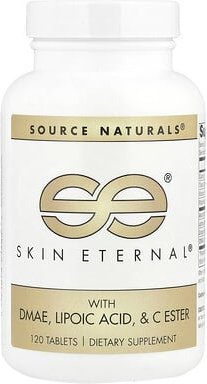 Thumbnail - Source Naturals, Skin Eternal mit DMAE, Liponsäure und C-Ester, 120 Tabletten