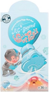 Elizavecca, Witch Piggy Hell-Pore, AC-Guard Spot Patch, AC-Guard Spot Patch, 36 Patches