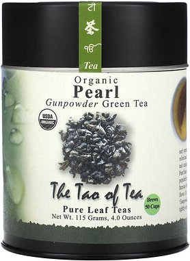 The Tao of Tea, Organic Gunpowder Green Tea, Perlmutt, 115 g (4 oz.)