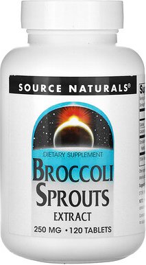 Source Naturals, Brocoli Sprouts Extract, Brokkolisprossenextrakt, 120 Tabletten (125 mg pro Tablette)