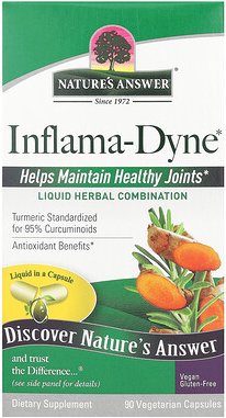 Nature's Answer, Inflama-Dyn, 90 pflanzliche Kapseln