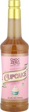 ChocZero, Premium Syrup, Cupcake, zuckerfrei, 750 ml (25,4 fl. oz.)