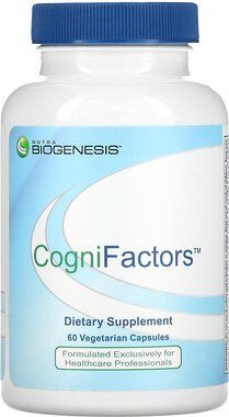 Nutra BioGenesis, CogniFactors, 60 vegetarische Kapseln