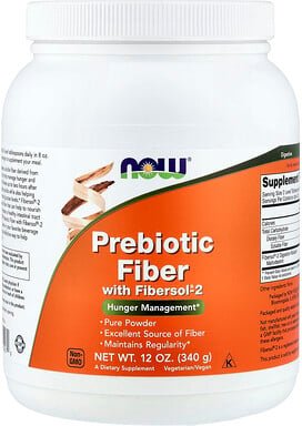 NOW Foods, Prebiotic Fiber with Fibersol®-2, präbiotische Ballaststoffe mit Fibersol®-2, 340 g (12 oz.)