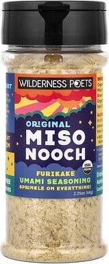 Wilderness Poets, Organic Miso Nooch, Furikake Umami Seasoning, Bio-Miso-Nooch, Furikake-Umami-Gewürz, 64 g (2,25 oz.)