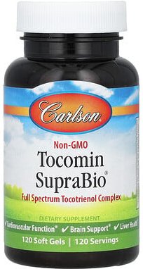 Carlson, Tocomin SupraBio, 120 Weichkapseln