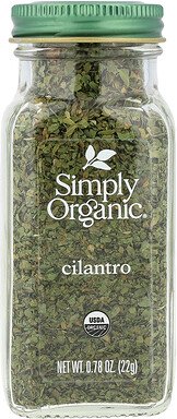 Simply Organic, Koriander, 22 g (0,78 oz.)