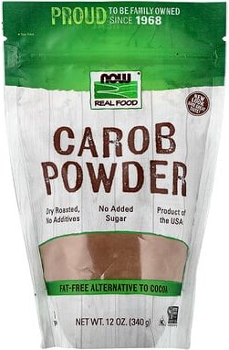 NOW Foods, Echte Kost, Johannisbrot-Puder, 12 oz (340 g)