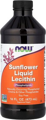 NOW Foods, Sunflower Liquid Lecithin, flüssiges Sonnenblumen-Lecithin, 473 ml (16 fl. oz.)