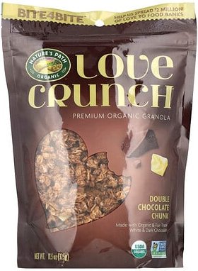 Nature's Path, Love Crunch, doppelte Schokolade, 325 g (11,5 oz.)