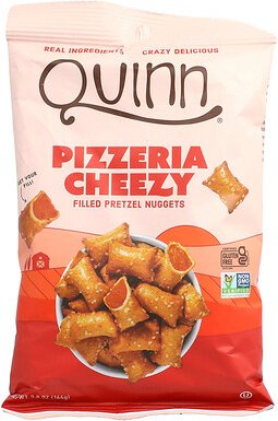 Quinn Snacks, Filled Pretzel Nuggets, gefüllte Brezel-Nuggets, Pizzeria Cheezy, 164 g (5,8 oz.)