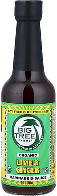 Thumbnail - Big Tree Farms, Organic Lime & Ginger, Bio-Limette und Ingwer, Marinade und Sauce, 296 ml (10 fl. oz.)