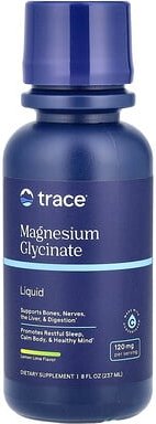 Thumbnail - Trace, Liquid, Magnesium Glycinate, Flüssigkeit, Magnesiumglycinat, Zitronenlinie, 237 ml (8 fl. oz.)