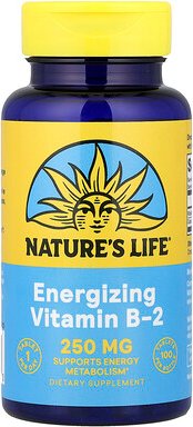 Nature's Life, Vitamin B-2, belebend, 100 Tabletten