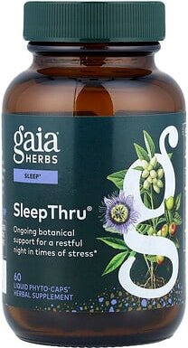 Gaia Herbs, SleepThru®, 60 flüssige Phyto-Caps®