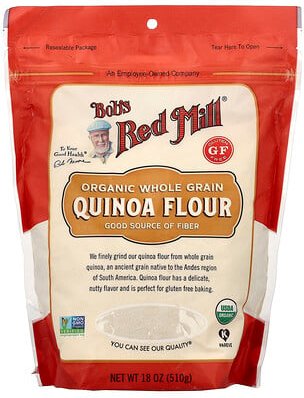 Bob's Red Mill, Bio-Vollkorn-Quinoamehl, 510 g (18 oz.)